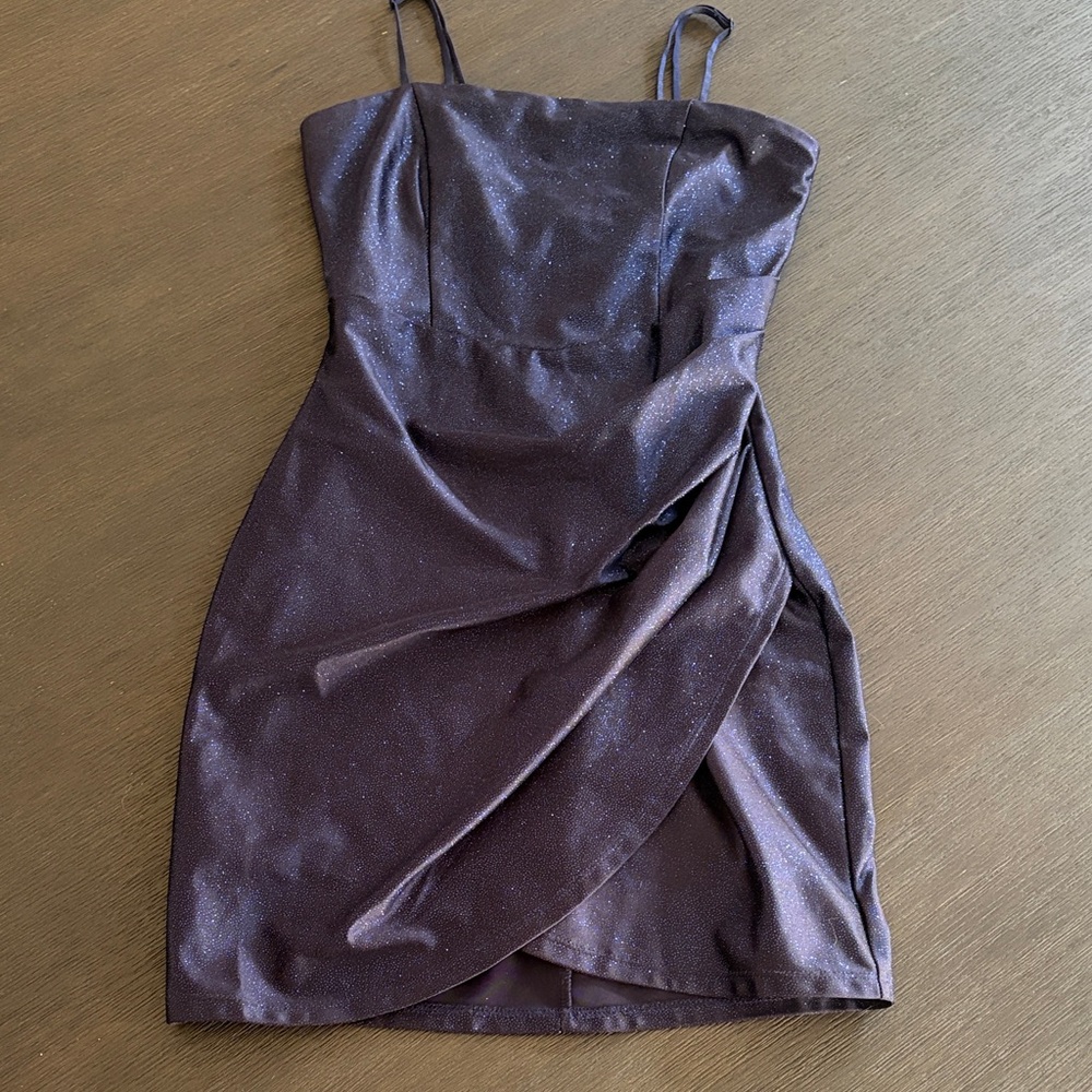 Windsor Shimmering navy Mini Dress